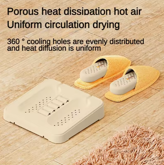 Portable 2-in-1 Shoe Dryer & Deodorizer Fast Drying & Odor Elimination 20W Energy Efficient UAE 220V Compatible